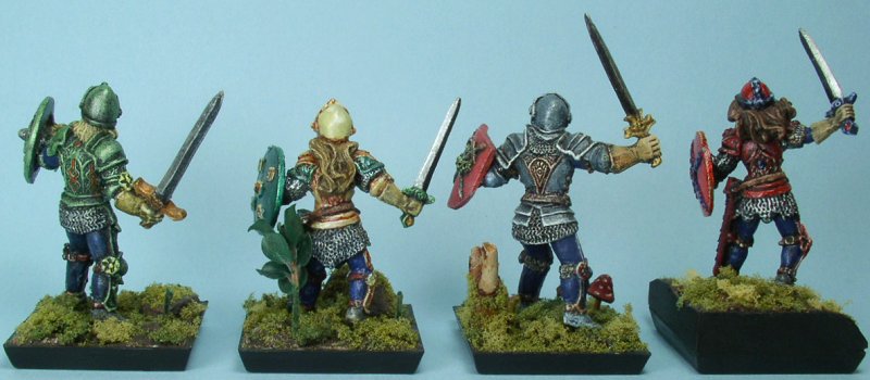 Reaper 2036: Nicole of the Blade, 2025: Kain Swiftblade, 2026: Brigette of the Blade, 2033: Sir Falkirk Nobleheart